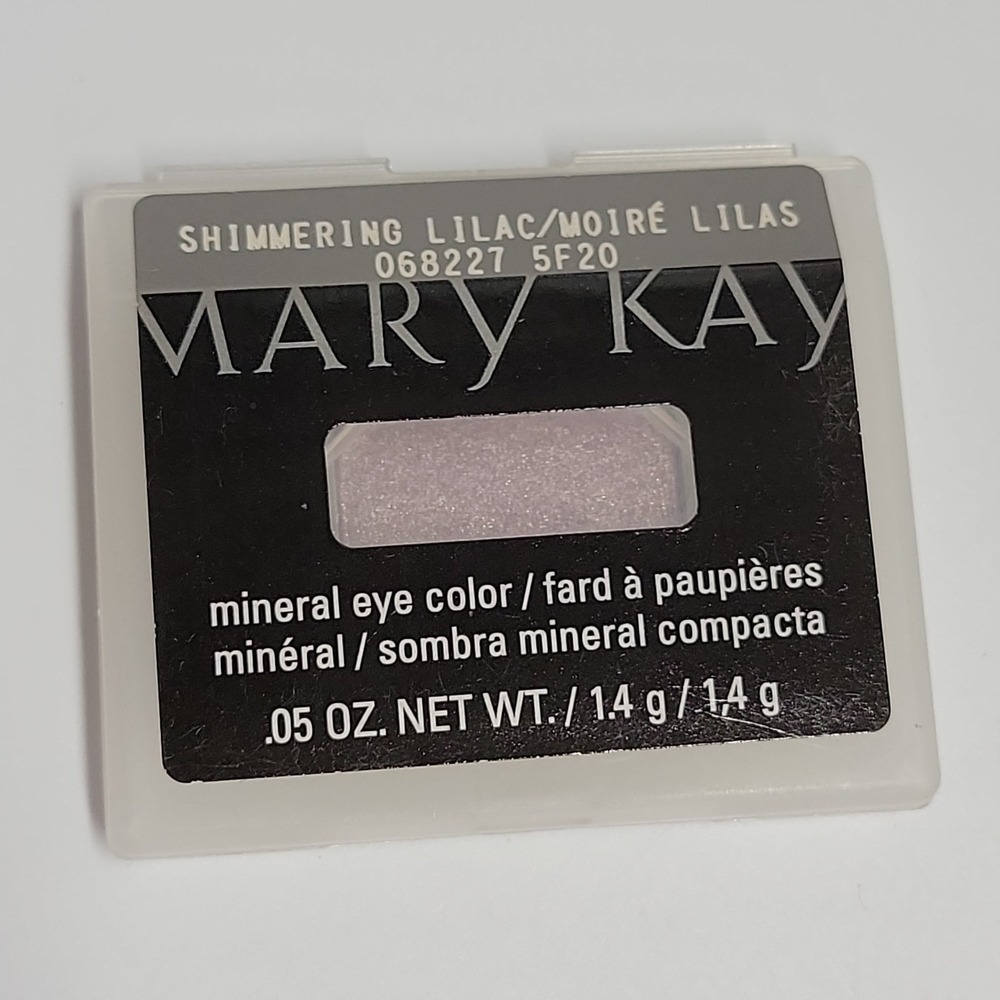 Mary Kay Mineral Eye Color Shimmering Lilac Moire Lilas Eyeshadow .05oz 1.4g